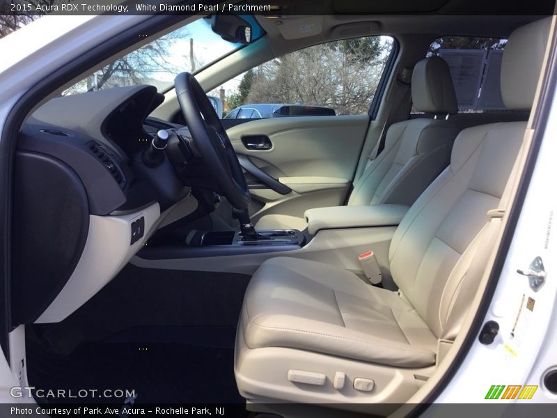 White Diamond Pearl / Parchment 2015 Acura RDX Technology