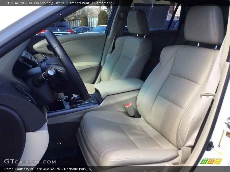 White Diamond Pearl / Parchment 2015 Acura RDX Technology