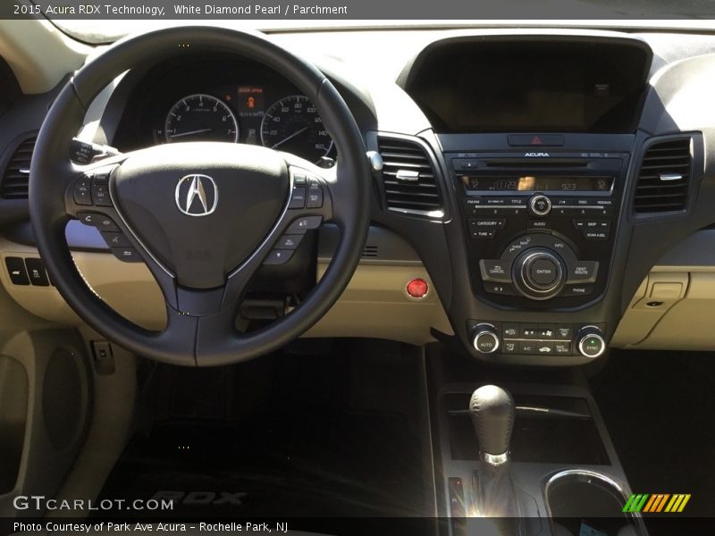 White Diamond Pearl / Parchment 2015 Acura RDX Technology