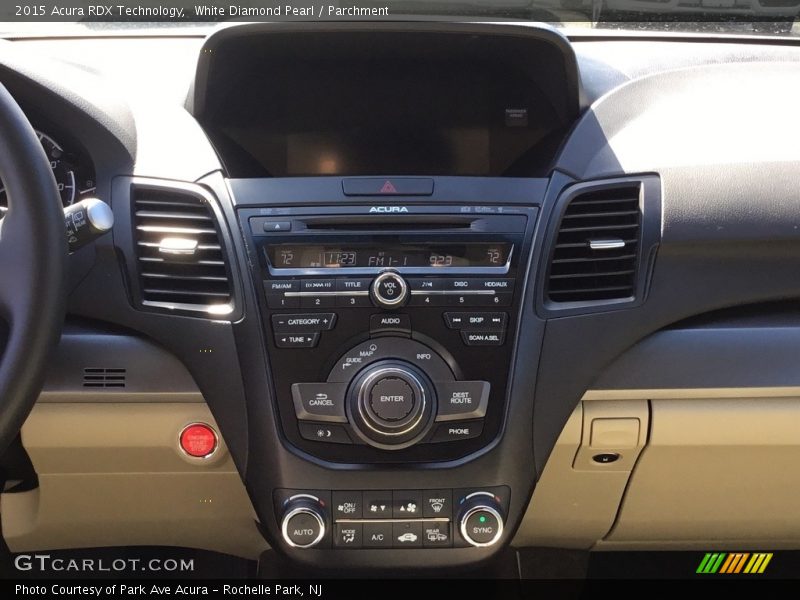 White Diamond Pearl / Parchment 2015 Acura RDX Technology