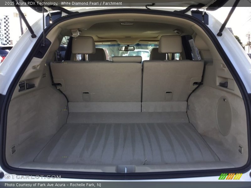 White Diamond Pearl / Parchment 2015 Acura RDX Technology