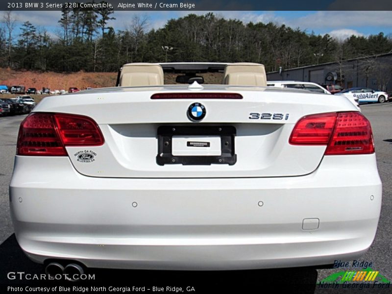 Alpine White / Cream Beige 2013 BMW 3 Series 328i Convertible