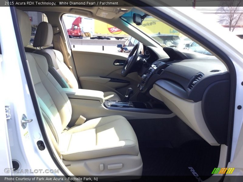 White Diamond Pearl / Parchment 2015 Acura RDX Technology