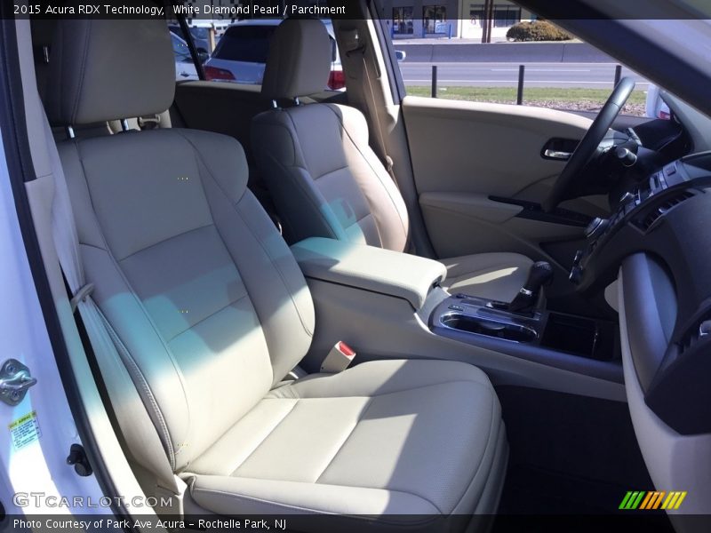 White Diamond Pearl / Parchment 2015 Acura RDX Technology