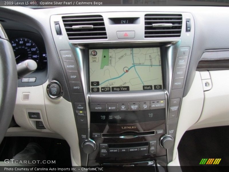 Opaline Silver Pearl / Cashmere Beige 2009 Lexus LS 460