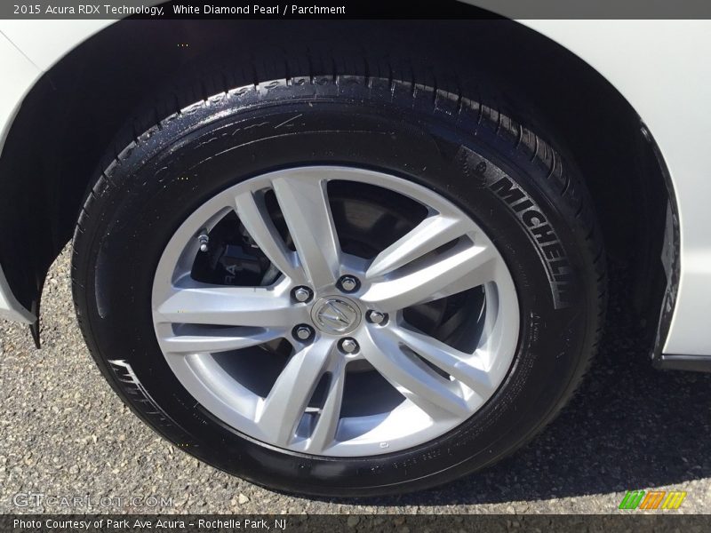 White Diamond Pearl / Parchment 2015 Acura RDX Technology