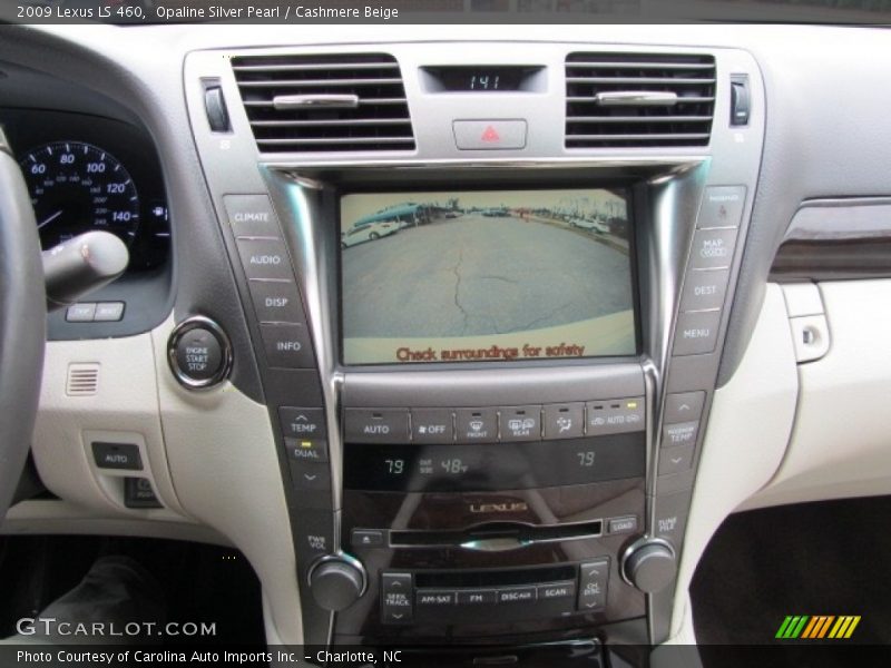 Opaline Silver Pearl / Cashmere Beige 2009 Lexus LS 460