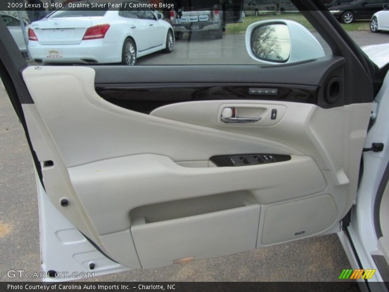 Opaline Silver Pearl / Cashmere Beige 2009 Lexus LS 460