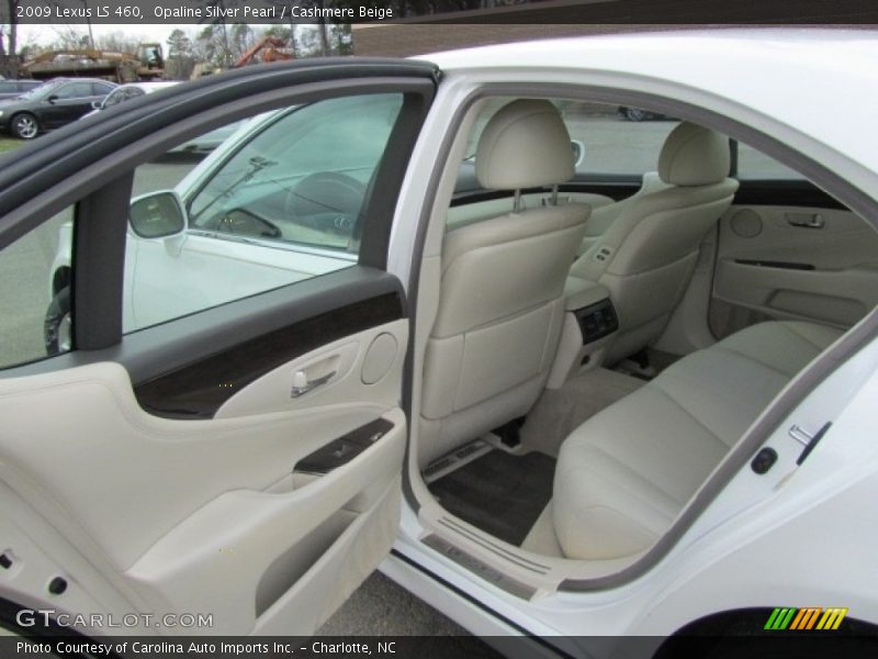 Opaline Silver Pearl / Cashmere Beige 2009 Lexus LS 460