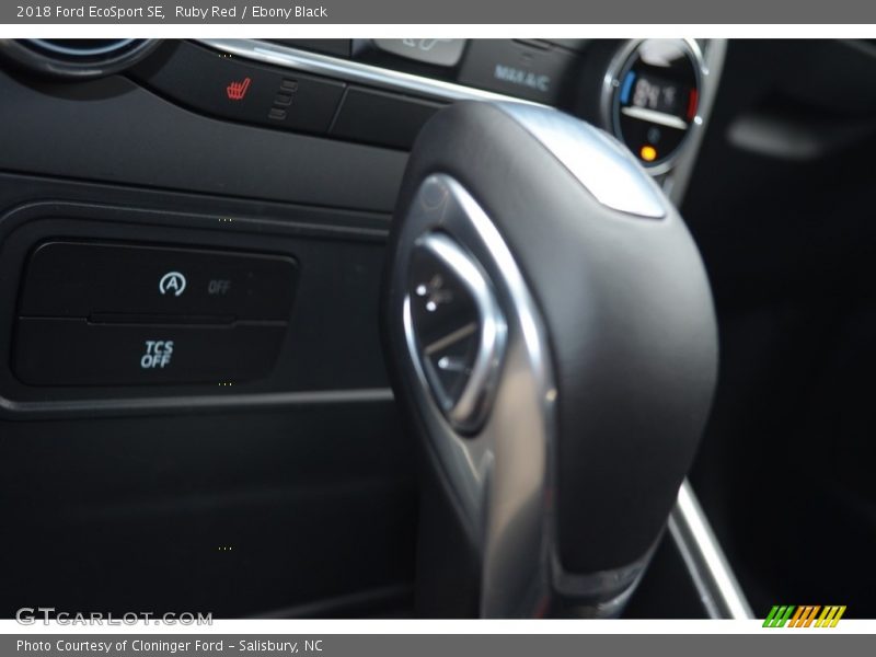 Ruby Red / Ebony Black 2018 Ford EcoSport SE