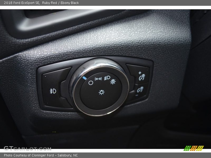 Ruby Red / Ebony Black 2018 Ford EcoSport SE