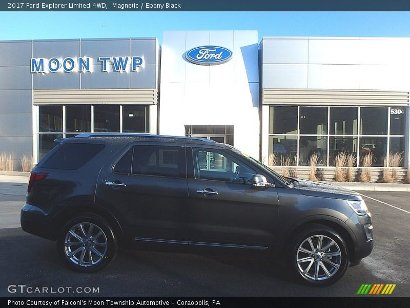 Magnetic / Ebony Black 2017 Ford Explorer Limited 4WD