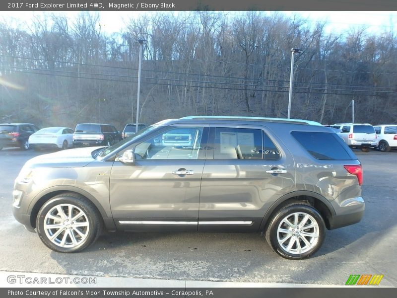 Magnetic / Ebony Black 2017 Ford Explorer Limited 4WD