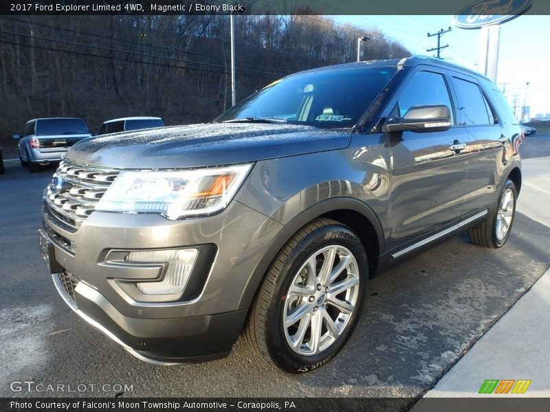 Magnetic / Ebony Black 2017 Ford Explorer Limited 4WD