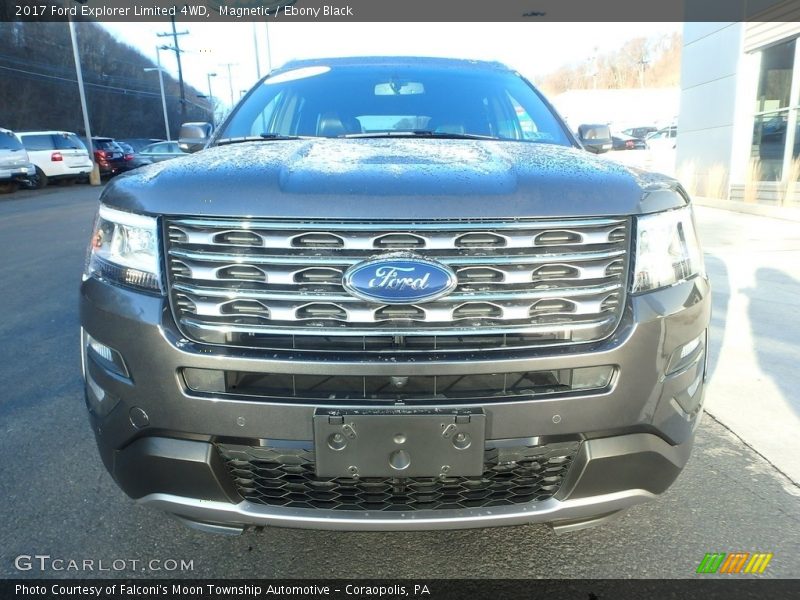 Magnetic / Ebony Black 2017 Ford Explorer Limited 4WD