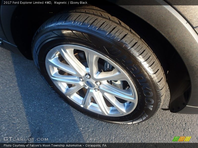 Magnetic / Ebony Black 2017 Ford Explorer Limited 4WD