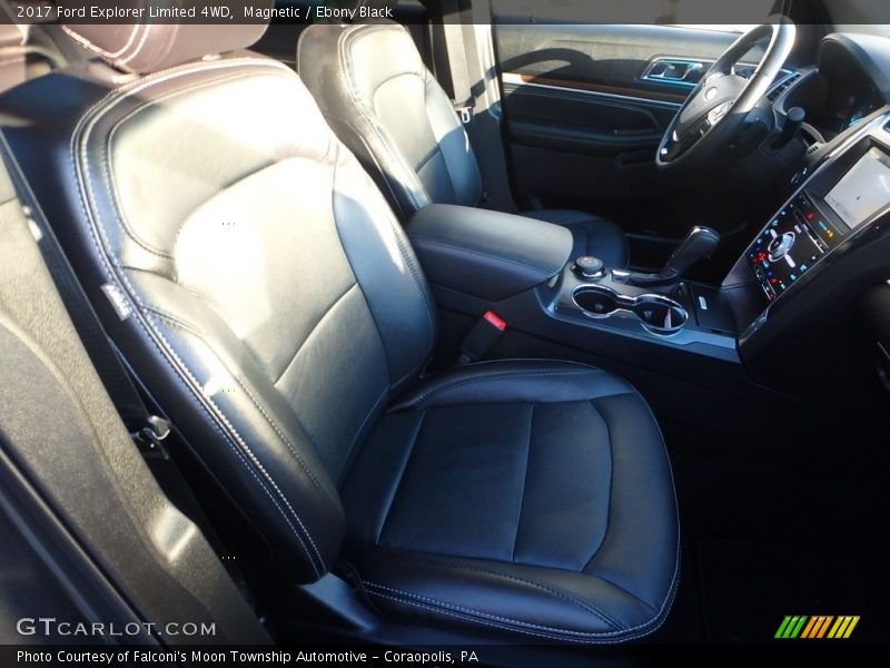 Magnetic / Ebony Black 2017 Ford Explorer Limited 4WD