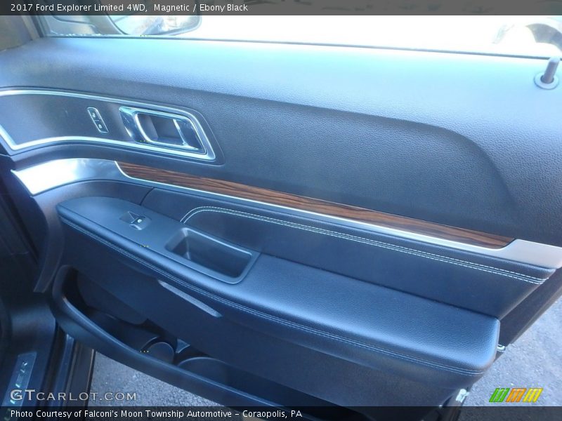 Magnetic / Ebony Black 2017 Ford Explorer Limited 4WD