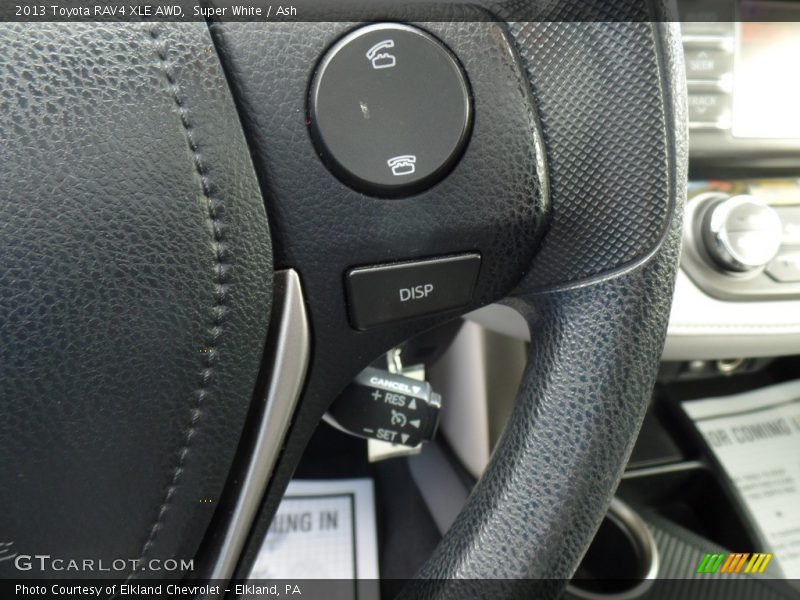 Super White / Ash 2013 Toyota RAV4 XLE AWD