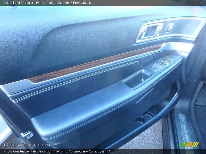 Magnetic / Ebony Black 2017 Ford Explorer Limited 4WD