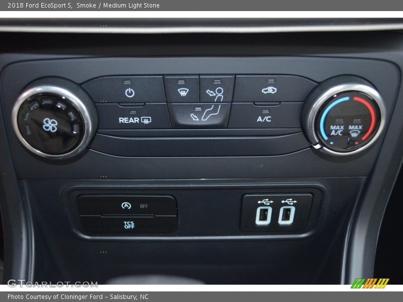 Smoke / Medium Light Stone 2018 Ford EcoSport S