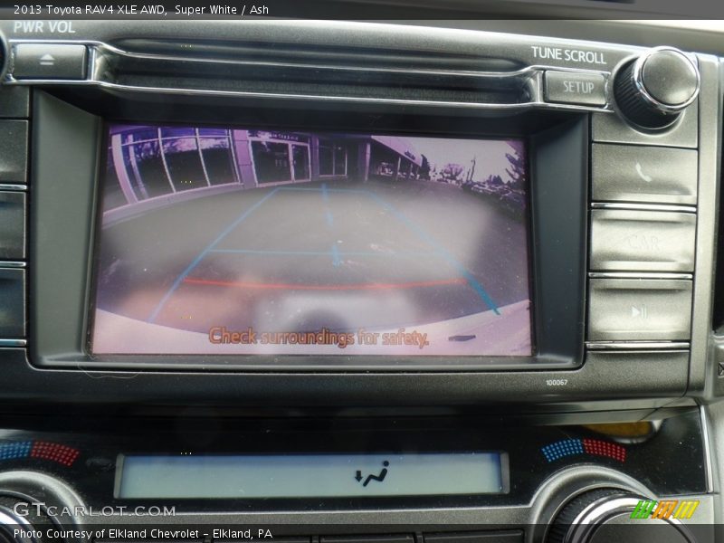 Super White / Ash 2013 Toyota RAV4 XLE AWD