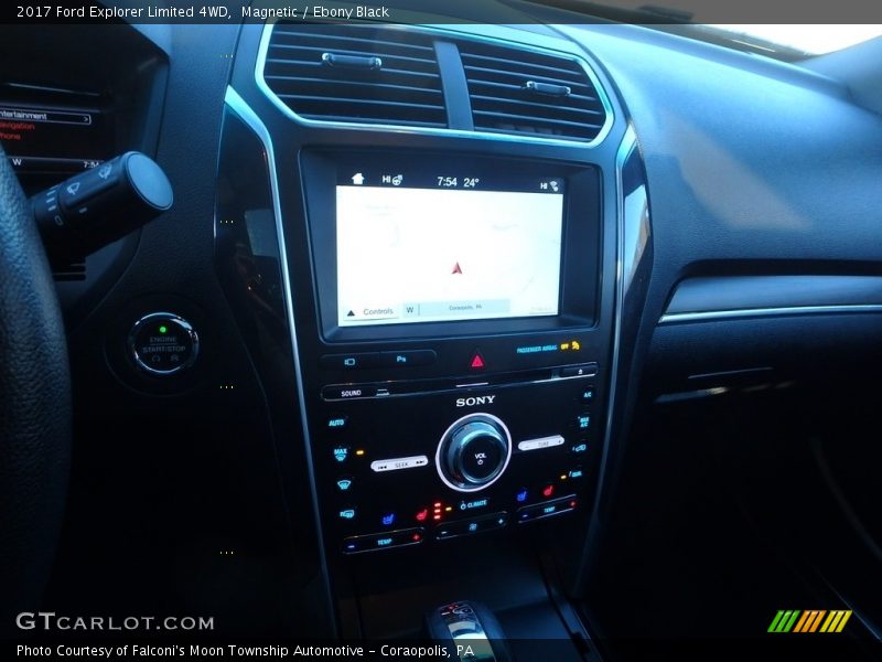 Magnetic / Ebony Black 2017 Ford Explorer Limited 4WD