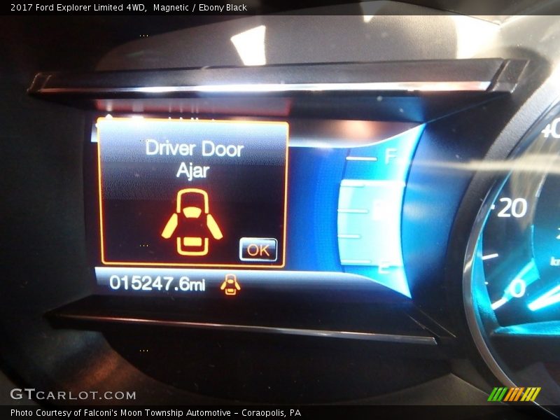 Magnetic / Ebony Black 2017 Ford Explorer Limited 4WD