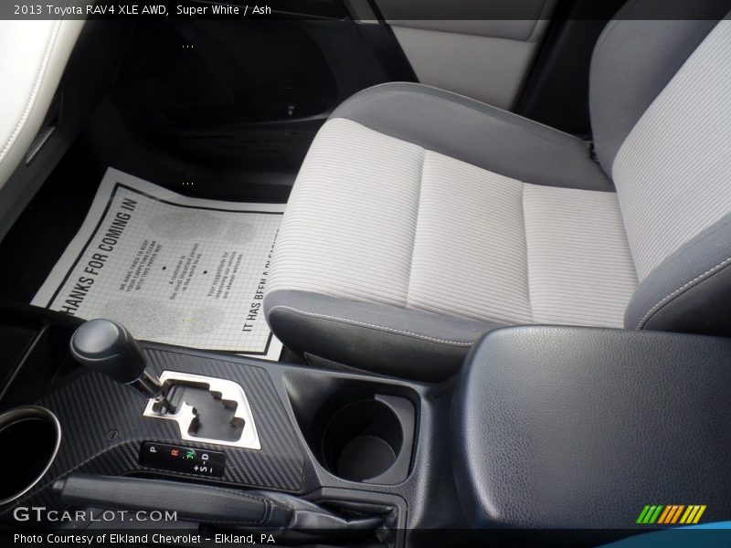 Super White / Ash 2013 Toyota RAV4 XLE AWD