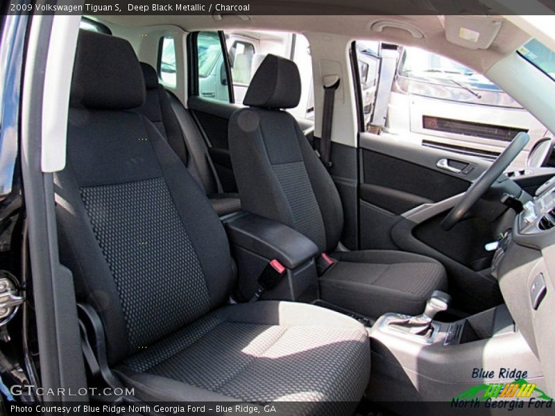 Deep Black Metallic / Charcoal 2009 Volkswagen Tiguan S