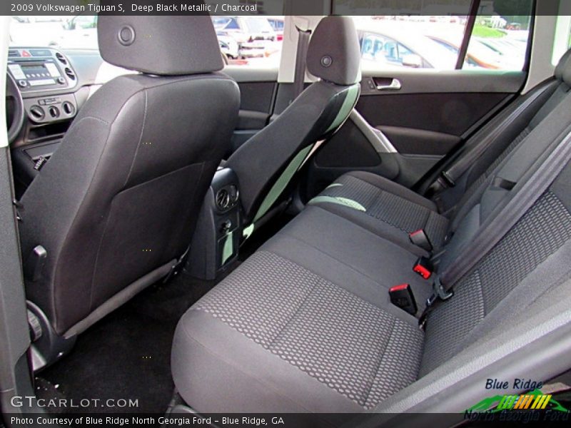 Deep Black Metallic / Charcoal 2009 Volkswagen Tiguan S