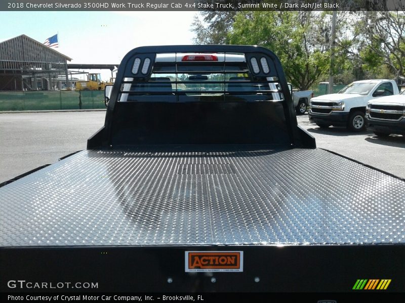 Summit White / Dark Ash/Jet Black 2018 Chevrolet Silverado 3500HD Work Truck Regular Cab 4x4 Stake Truck