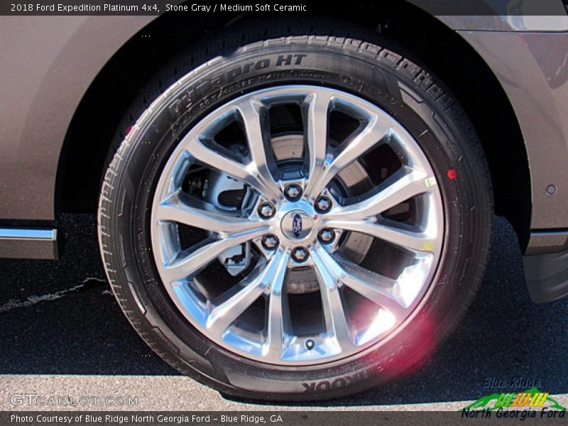 Stone Gray / Medium Soft Ceramic 2018 Ford Expedition Platinum 4x4