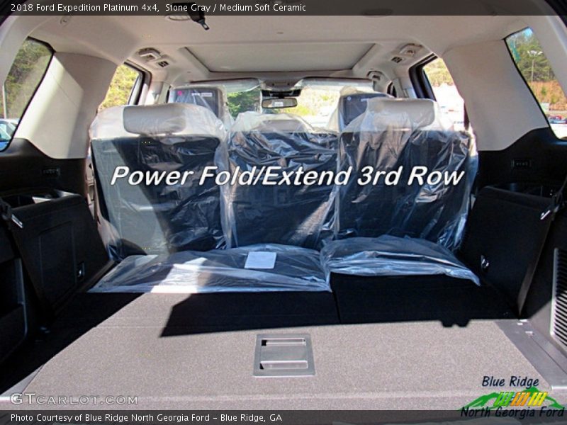 Stone Gray / Medium Soft Ceramic 2018 Ford Expedition Platinum 4x4
