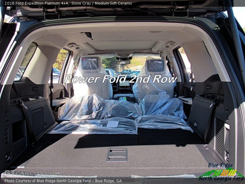 Stone Gray / Medium Soft Ceramic 2018 Ford Expedition Platinum 4x4