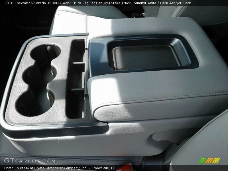 Summit White / Dark Ash/Jet Black 2018 Chevrolet Silverado 3500HD Work Truck Regular Cab 4x4 Stake Truck