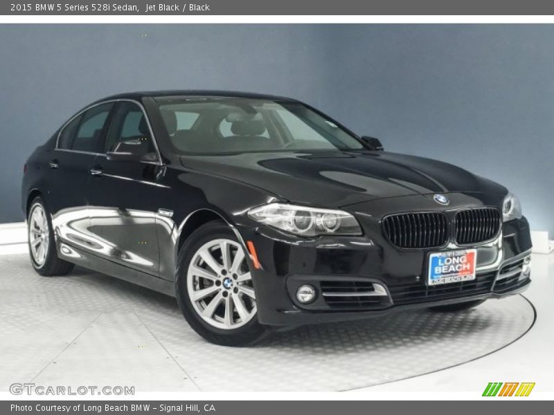 Jet Black / Black 2015 BMW 5 Series 528i Sedan