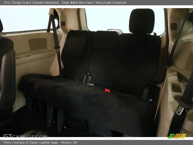 Deep Water Blue Pearl / Black/Light Graystone 2011 Dodge Grand Caravan Mainstreet