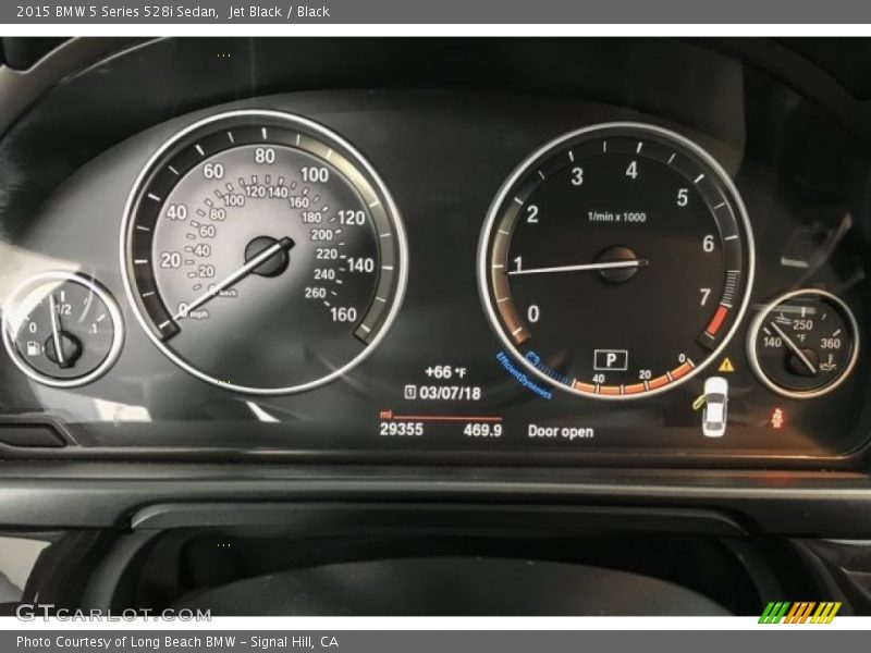 Jet Black / Black 2015 BMW 5 Series 528i Sedan