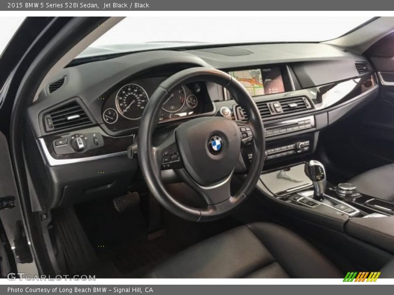 Jet Black / Black 2015 BMW 5 Series 528i Sedan