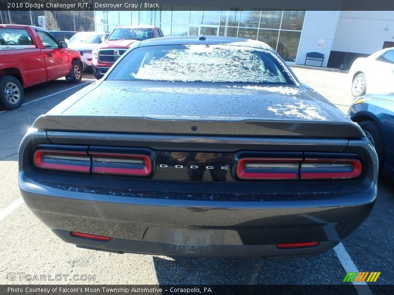 Destroyer Gray / Black 2018 Dodge Challenger R/T