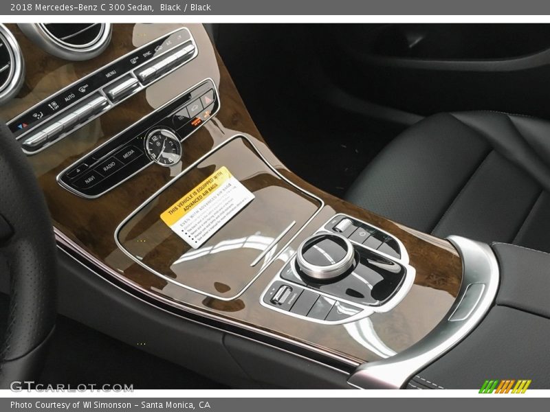 Black / Black 2018 Mercedes-Benz C 300 Sedan