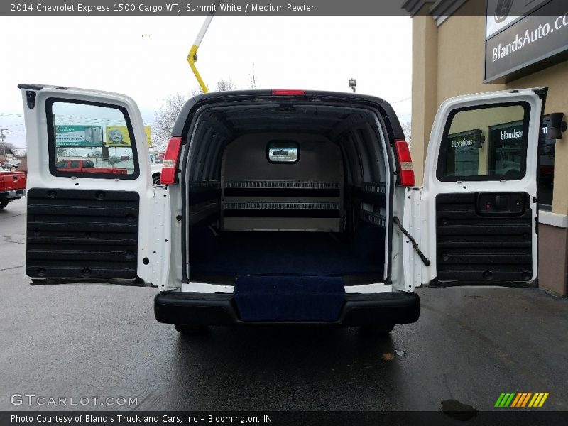 Summit White / Medium Pewter 2014 Chevrolet Express 1500 Cargo WT