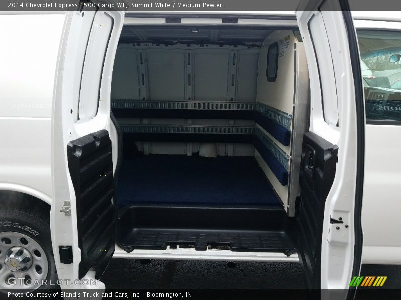 Summit White / Medium Pewter 2014 Chevrolet Express 1500 Cargo WT