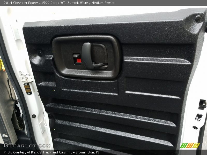 Summit White / Medium Pewter 2014 Chevrolet Express 1500 Cargo WT