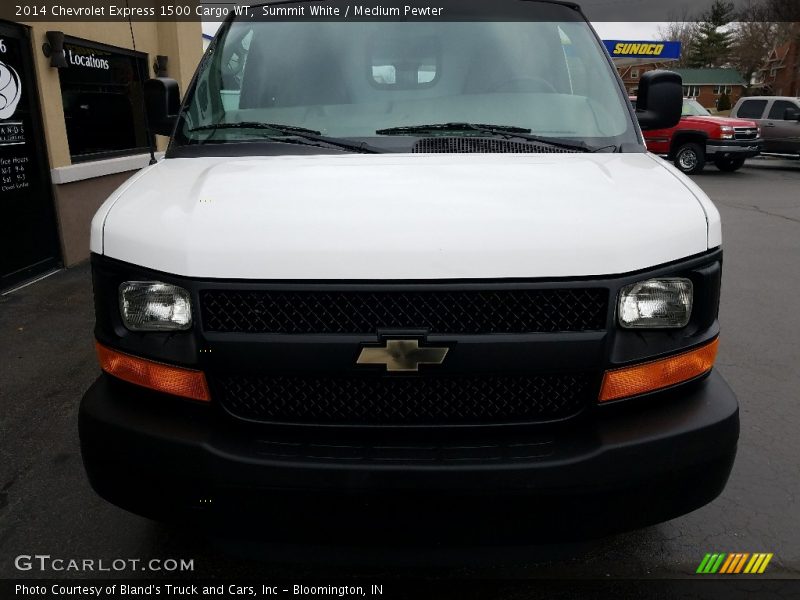 Summit White / Medium Pewter 2014 Chevrolet Express 1500 Cargo WT