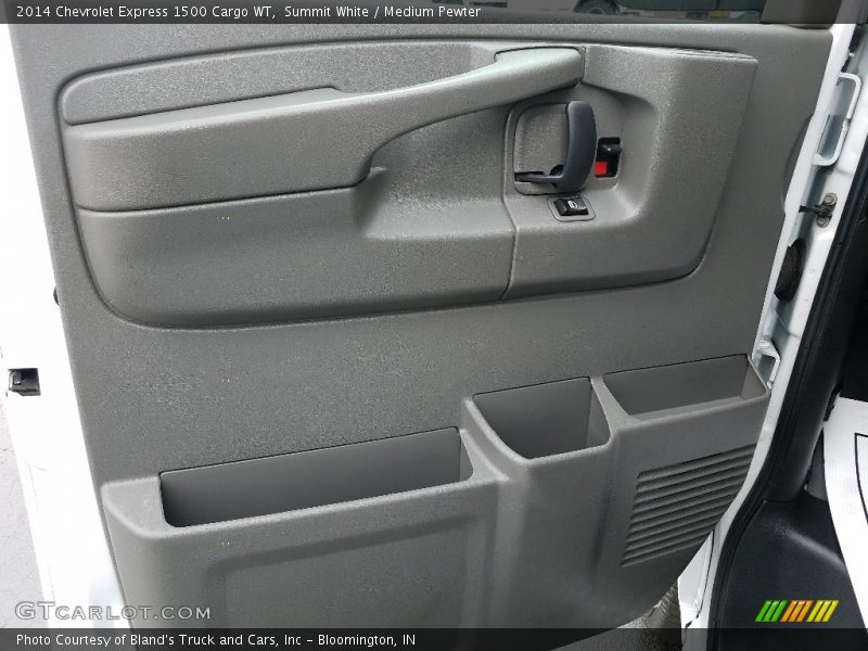 Summit White / Medium Pewter 2014 Chevrolet Express 1500 Cargo WT