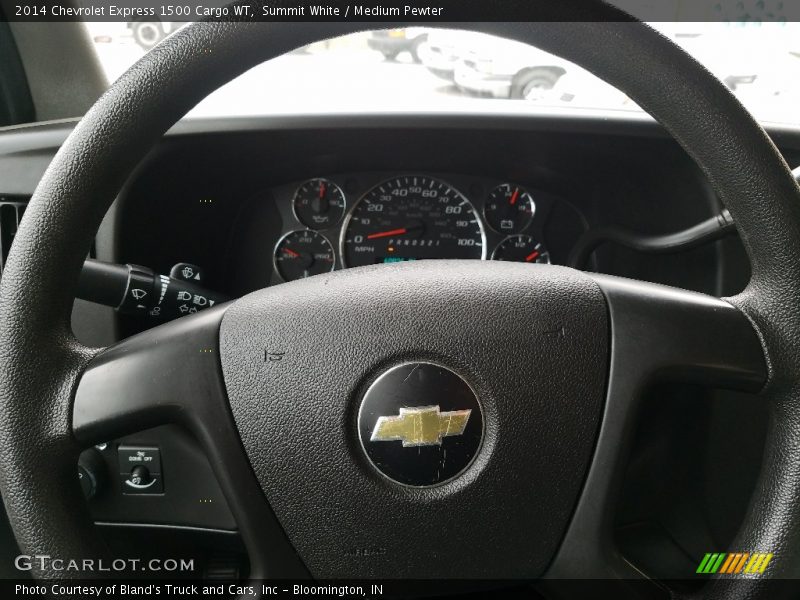 Summit White / Medium Pewter 2014 Chevrolet Express 1500 Cargo WT