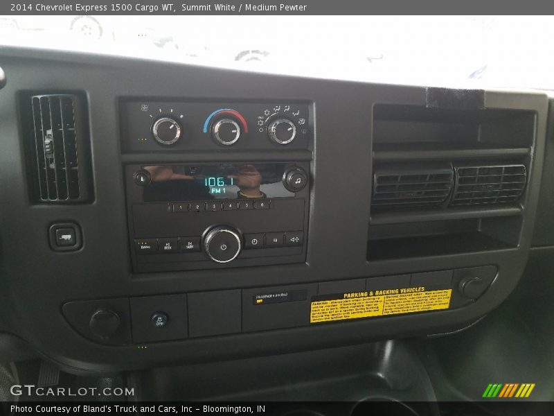 Summit White / Medium Pewter 2014 Chevrolet Express 1500 Cargo WT