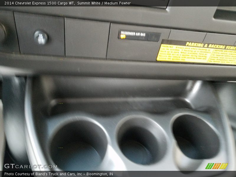 Summit White / Medium Pewter 2014 Chevrolet Express 1500 Cargo WT